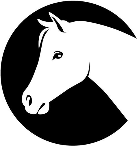 horse head coloring pages  print