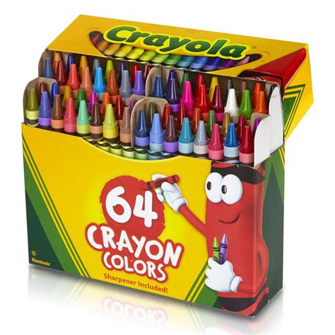 crayola  count crayon box