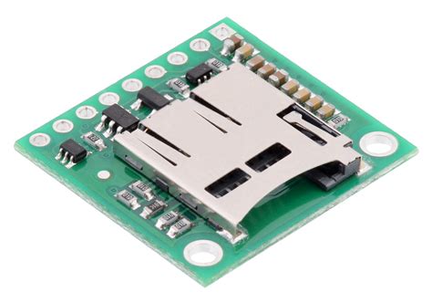 Breakout Board For Microsd Card With Regulator And Level Shifters
