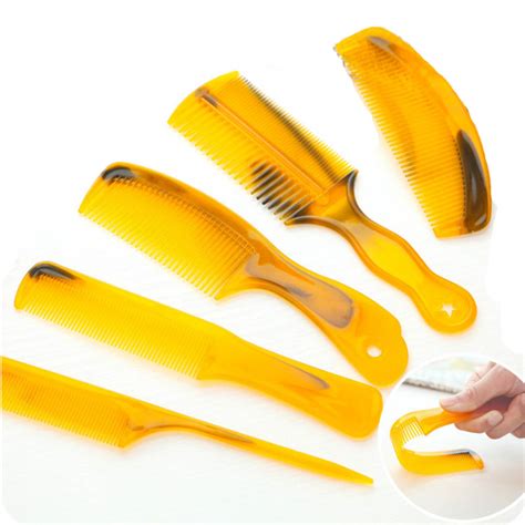 unbreakalbe plastic comb kit professional styling comb set rat tail