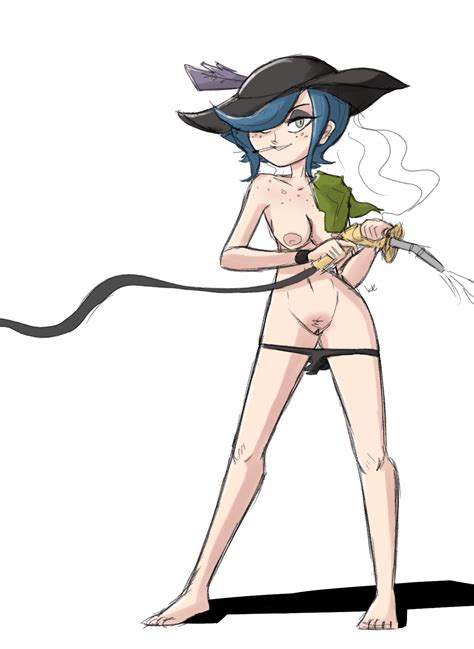 rule 34 1girls areolae bare shoulders barefoot blue hair