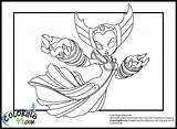 Pages Coloring Skylanders Elves Colouring Lego Giants Hex Rider Edin Fright May Colors Comments sketch template