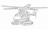 Pursuit Helicopters Colouring sketch template