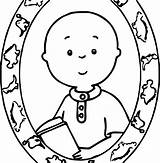Caillou Coloring Wecoloringpage sketch template