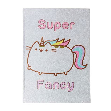 super fancy pusheen unicorn notebook claires