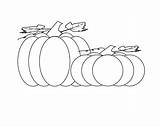 Pumpkin Coloring Pages sketch template