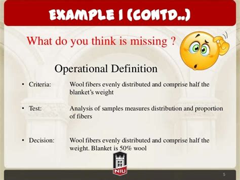 write operational definition