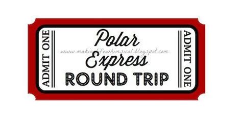 instant  polar express ticket  makinglifewhimsical polar