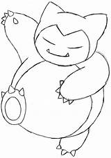 Snorlax Pokemon Coloring Pages Drawing Color Draw Drawings Printable Getcolorings Templates Deviantart Getdrawings Print Template sketch template