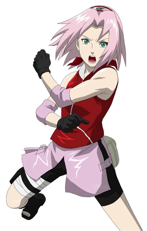 sakura haruno on deviantart render 2