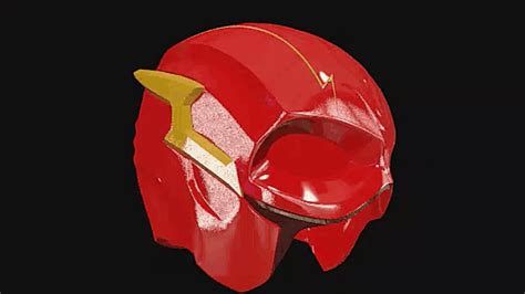 Stl File Flash 2023 Helmet・3d Printing Template To Download・cults