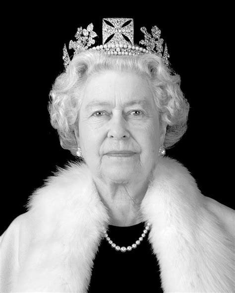 equanimity black  white photograph   majesty queen