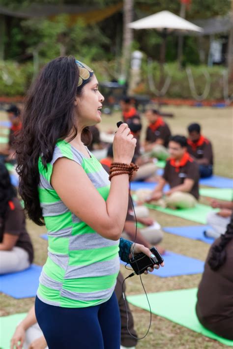 corporate yoga outdoor employee wellness mumbai india