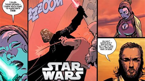 darth vader kills his mystery apprentice star wars comics explained youtube