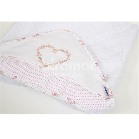 toalha de banho para bebê felpuda revestida bordada viés tiffany floral