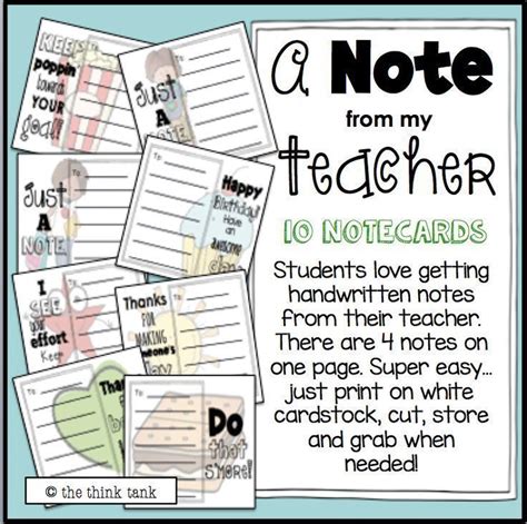 note   teacher positive notes  students teacher notes