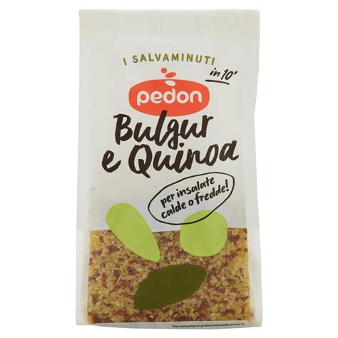 bulgur  quinoa pedon  salvaminuti gr lecommerce secondo iper