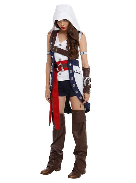 Assassin S Creed Iii Connor Girl Costume Hot Topic