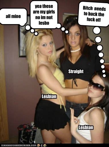 Lesbian And Straight Cheezburger Funny Memes Funny