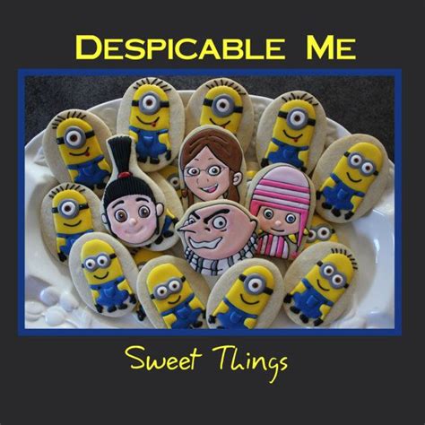 Despicable Me Cookies By Sweetthingscompany On Etsy 28