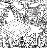 Passover sketch template