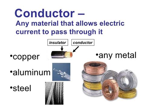 conductors  insulators insulation electricity conductors