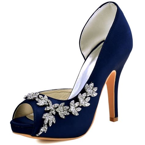 buy hp1560iac navy blue women shoes high heel platform