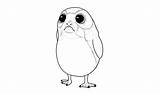 Porg Draw Wars Star Drawing Lines Them Crossing Subtler Accentuate Flattening Fur Volume Whole Without Some Other Add Will sketch template