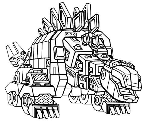drawing   dinotrux coloring page coloring home