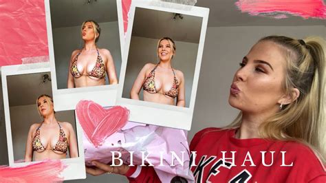 Bikini Try On Haul👙 Plt Youtube