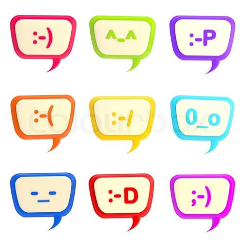 8 Smiley Faces Text Emoticons Images Text Emoticon