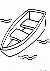 Canoe Bateau Canoa Canoas Barcas Chaloupe Transporte Barque Oar Getdrawings Colorier Coloriages Canot sketch template