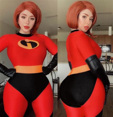 Helen Parr Aka Mrs Incredible ️ Cosplay Outfits Cosplay Woman Cute