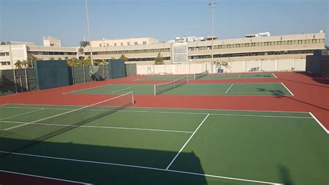 multi purpose courts running tracks  sports activities gulf fencing