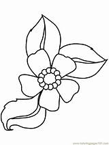 Cartoon Flower Flowers Coloring Pages Pretty Clipart Printable Drawings Colouring Print Color Sheets Clip Cliparts Book Maker Designs Library Beautiful sketch template