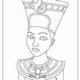 Drawing King Coloring Egyptian Pharaoh Egypt Tut Pages Cleopatra Tutankhamun Queen Khufu Mask Children Kids Drawings Female Getdrawings Getcolorings Color sketch template