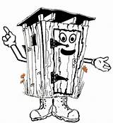 Outhouse Clipart Clipartmag sketch template