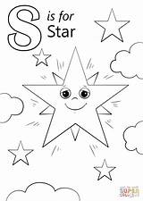Letter Coloring Star Pages Printable Preschool Alphabet Supercoloring Kindergarten Super Worksheets Words Kids Tracing Drawing Crafts Activities Letters Under Spring sketch template