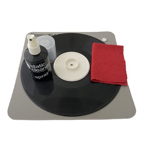 professional record cleaning work mat anti static essential vinyl cleaning kit vinyl