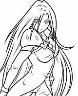 Sephiroth Dragoart sketch template