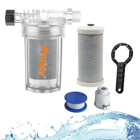 Whole House Water Filtration System Reusable Inline Sediment Water