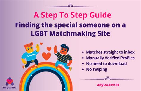 how lgbt matchmaking can help you find love asyouare blogs
