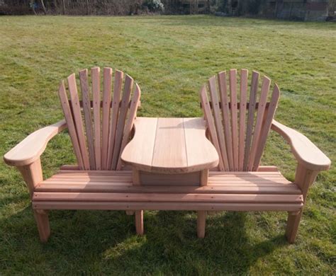 bolcom designs red cedar duo seat  zits tuinbank  cm breed massief cedar hout
