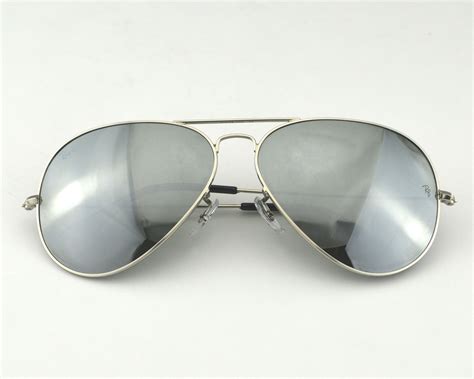 Ray Ban Rb3026 Aviator Large Metal Ⅱw3277 Silver Mirror