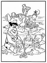 Flintstones Picapiedras Barbera Hanna Malvorlagen Malen Malbücher Elmo Laminas Monitos Malbögen Färbung Erwachsene Strand sketch template