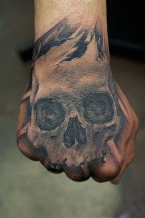 hand skull hand tattoos pinterest tattoo