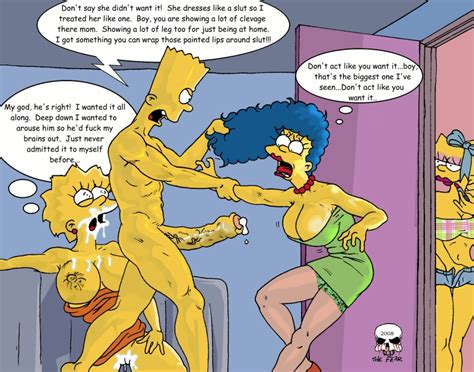 pic134841 bart simpson lisa simpson maggie simpson marge simpson the fear the