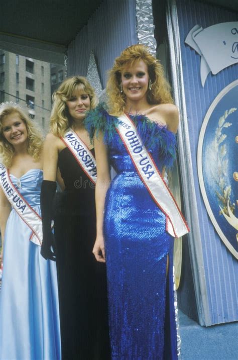 Beauty Queens On Float In American Bicentennial Parade Philadelphia