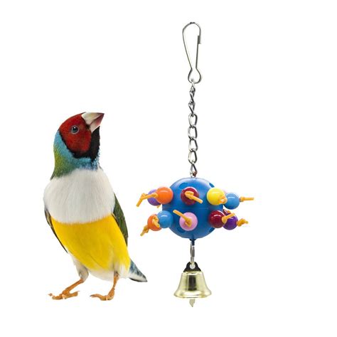 traumdeutung bird toys  parrot accessories ball pet supplies cage decoration perch  budgie