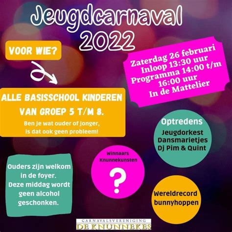 jeugd carnaval groenlo knunnekes welkom bij de knunnekes